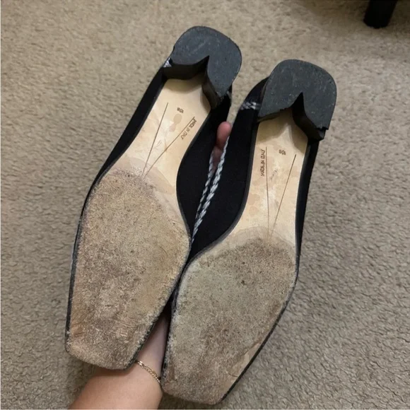 Kate Spade Black & White Heels - Picture 3 of 4